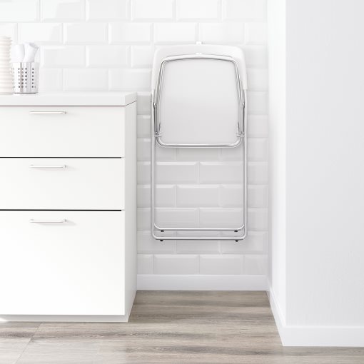 NISSE, folding chair/high-gloss, 101.150.67