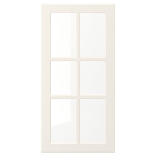 BODBYN, glass door, 40x80 cm, 104.850.49