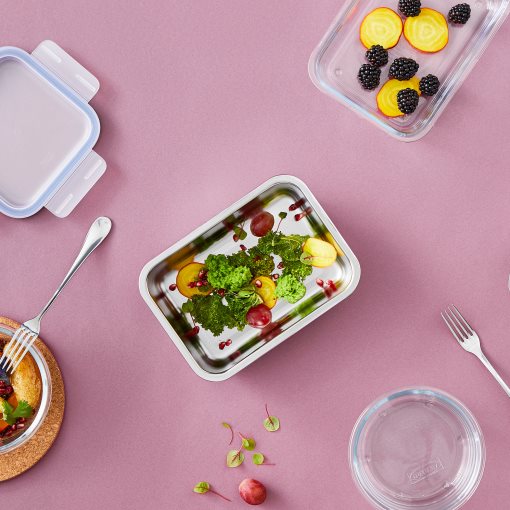 IKEA 365+, δοχείο αποθήκευσης τροφίμων/ορθογώνιο, 1.0 l, 104.978.01