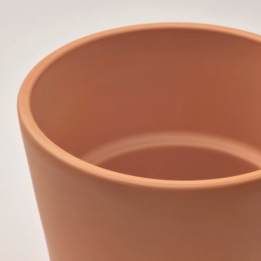 BRUNBÄR, plant pot with saucer/outdoor, 12 cm, 105.108.26