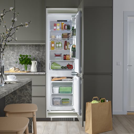 RISNAS, ψυγείο/καταψύκτης εντοιχιζόμενος/IKEA 500, 192/79 l, 105.730.60