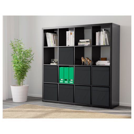 KALLAX, shelving unit with 8 inserts, 190.305.92