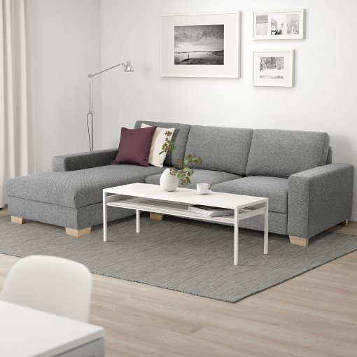 SÖRVALLEN, 3-seat sofa with chaise longue/right, 193.041.48