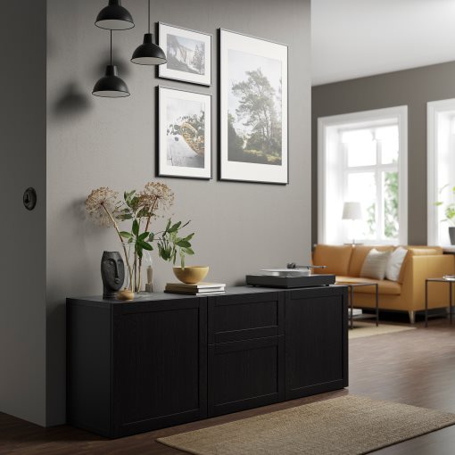 BESTÅ, storage combination with drawers, 180x42x65 cm, 194.126.47
