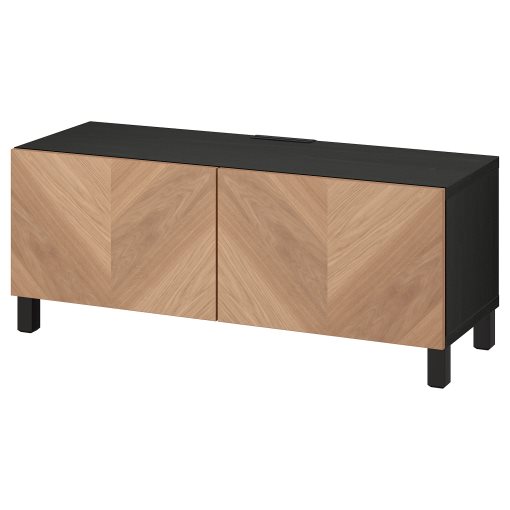 BESTÅ, TV bench with doors, 120x42x48 cm, 194.196.20