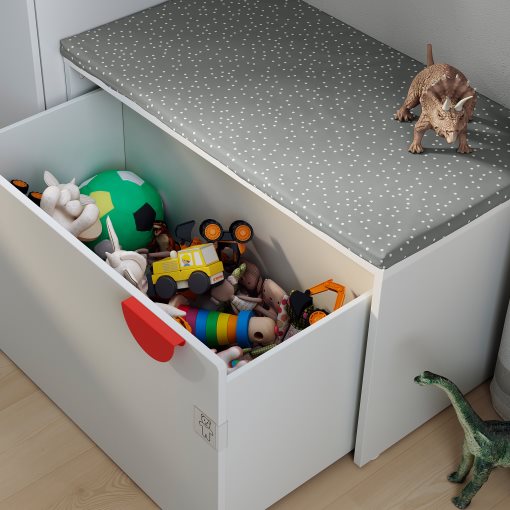 SMASTAD/PLATSA, storage combination with bench, 150x57x181 cm, 194.287.52