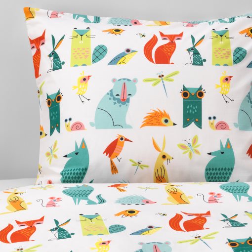 LATTJO, quilt cover and pillowcase, 150x200/50x60 cm, 203.510.06