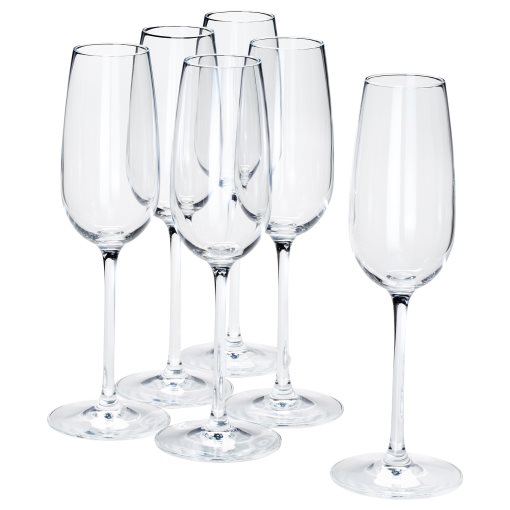 STORSINT, champagne glass/6 pack, 22 cl, 203.963.16