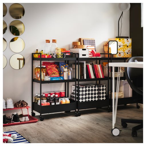 NISSAFORS, trolley, 50.5x30x83 cm, 203.997.77