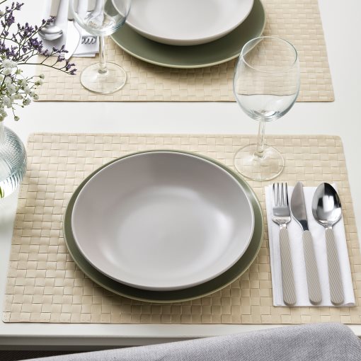 FÄRGKLAR, deep plate/4 pack, 23 cm, 204.793.83