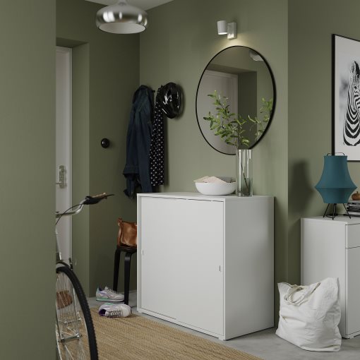 VIHALS, cabinet with sliding doors, 95x47x90 cm, 204.832.62