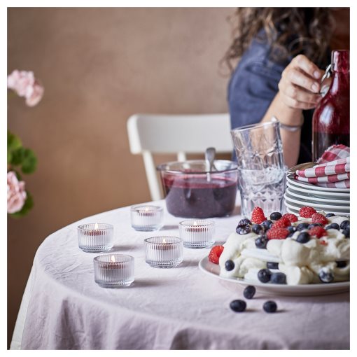 STÖRTSKÖN, scented tealight/Berries/30 pack, 3.5 hr, 205.021.66