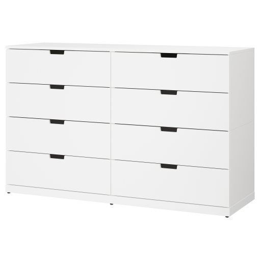 NORDLI, συρταριέρα με 8 συρτάρια, 160X99 cm, 292.395.05