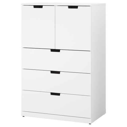 NORDLI, συρταριέρα με 5 συρτάρια, 80X122 cm, 292.765.50