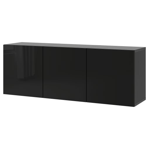 BESTÅ, wall-mounted cabinet combination, 180x42x64 cm, 294.124.68