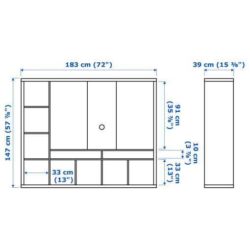 LAPPLAND, TV storage unit, 302.851.53