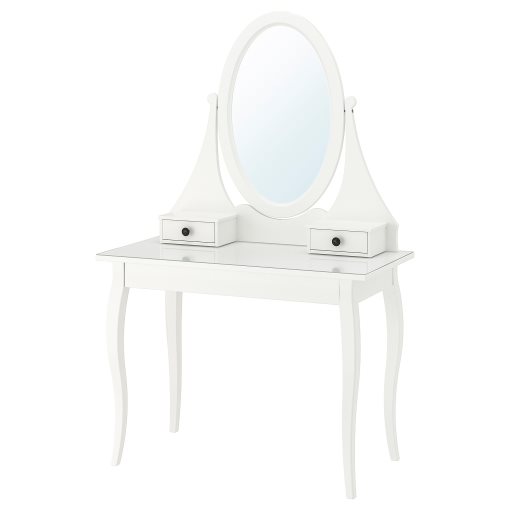 HEMNES, dressing table with mirror, 303.744.13