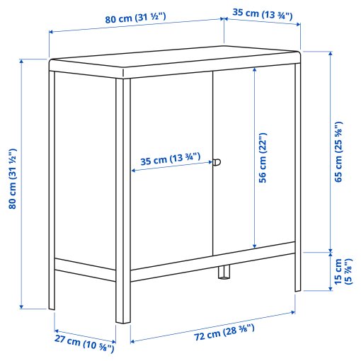 KOLBJÖRN, cabinet in/outdoor, 304.092.95