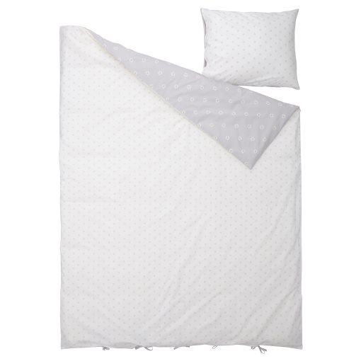 NATTSLÄNDA, duvet cover and pillowcase, 150x200/50x60 cm, 305.080.21