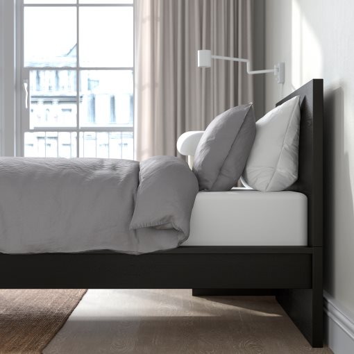 MALM, bed frame/high, 90X200 cm, 390.095.61