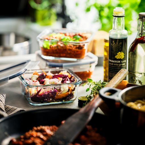 IKEA 365+, δοχείο αποθήκευσης τροφίμων με καπάκι, 392.691.20