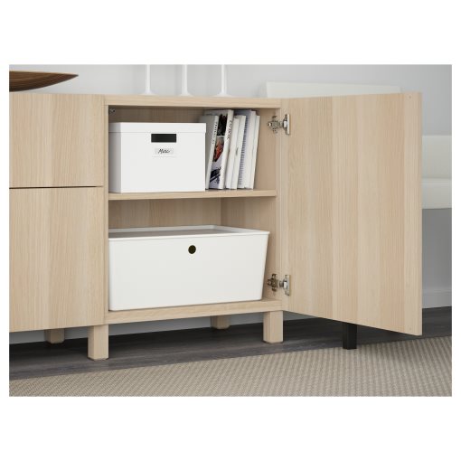 BESTÅ, storage combination with drawers push open, 180x42x74 cm, 394.126.89