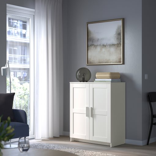 BRIMNES, Ντουλάπι με πόρτες 78x95, 403.006.62