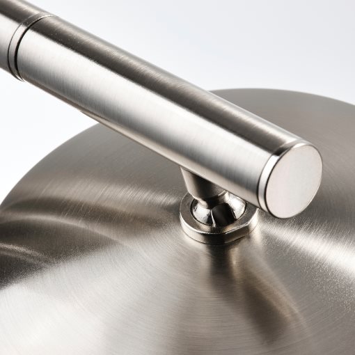 ISJAKT, floor uplighter/reading lamp dimmable with built-in LED light source, 180 cm, 404.597.08