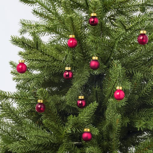 VINTERFINT, decoration bauble/glass/25 pack, 2 cm, 405.242.14