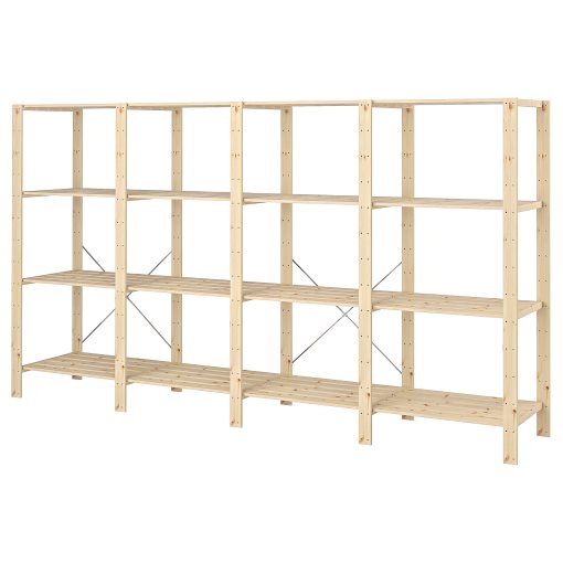 HEJNE, 4 sections/shelves, 490.469.78