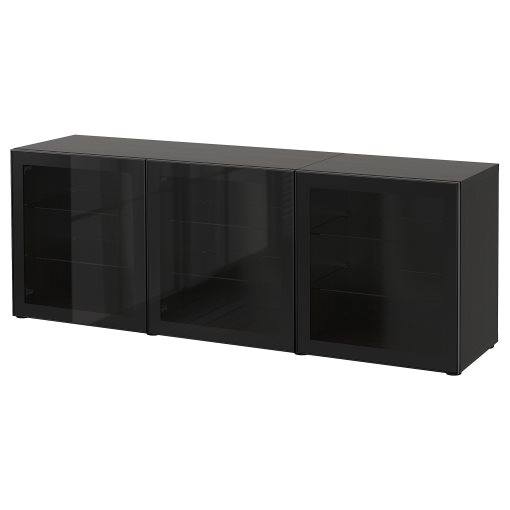 BESTÅ, storage combination with doors, 180x42x65 cm, 493.250.69