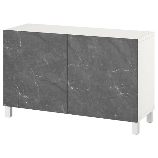 BESTÅ, storage combination with doors, 120x42x74 cm, 494.214.38