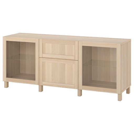BESTÅ, storage combination with drawers push open, 180x42x74 cm, 494.219.47