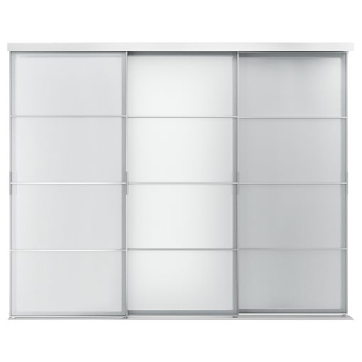 SKYTTA/SVARTISDAL, sliding door combination, 301x240 cm, 494.240.50