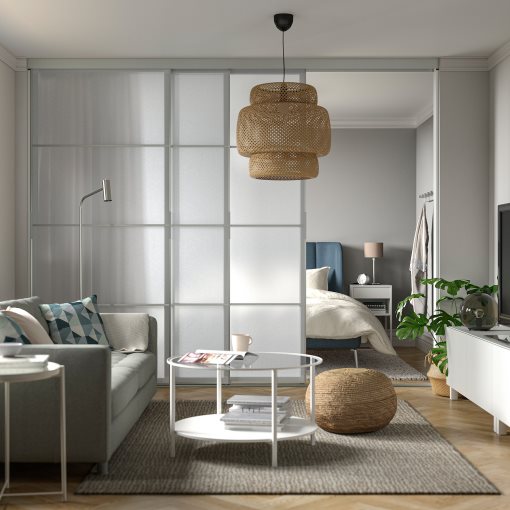 SKYTTA/SVARTISDAL, sliding door combination, 301x240 cm, 494.240.50