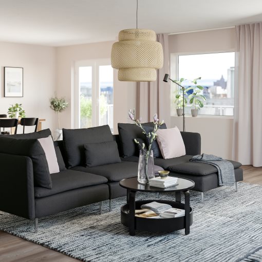 SÖDERHAMN, 4-seat sofa with chaise longue, 494.496.11