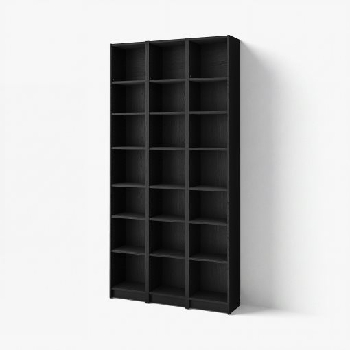 BILLY, bookcase combination with height extension units, 120x28x237 cm, 494.833.89