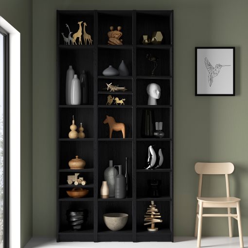 BILLY, bookcase combination with height extension units, 120x28x237 cm, 494.833.89