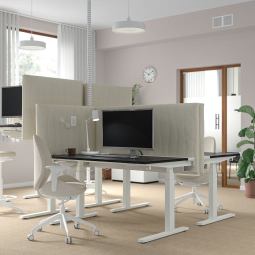 MITTZON, desk sit/stand/electric, 140x60 cm, 495.282.84