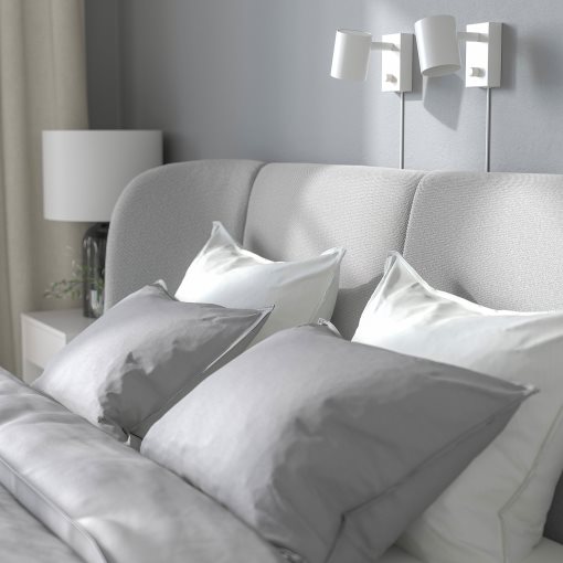 TUFJORD, upholstered bed frame, 140x200 cm, 495.553.19