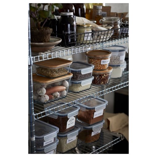 IKEA 365+, food container square/plastic, 750 ml, 503.591.76