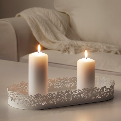 SAMVERKA, candle dish, 503.887.20