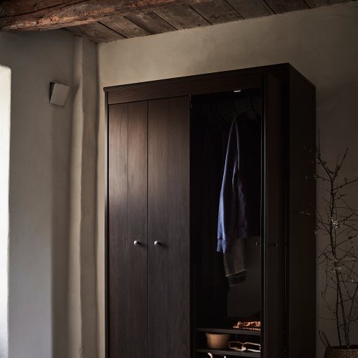 IDANÄS, wardrobe, 121x211 cm, 504.588.31