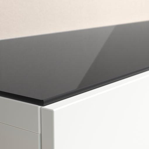 BESTÅ, top panel/glass, 180x40 cm, 504.963.19