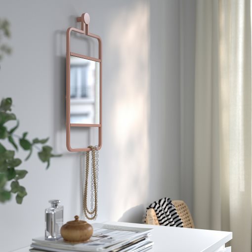 GRANVÅG, mirror wall hanging, 22x48 cm, 505.109.85