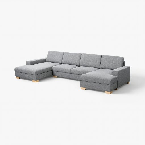 SÖRVALLEN, 4-seat sofa with chaise longues, 593.041.46