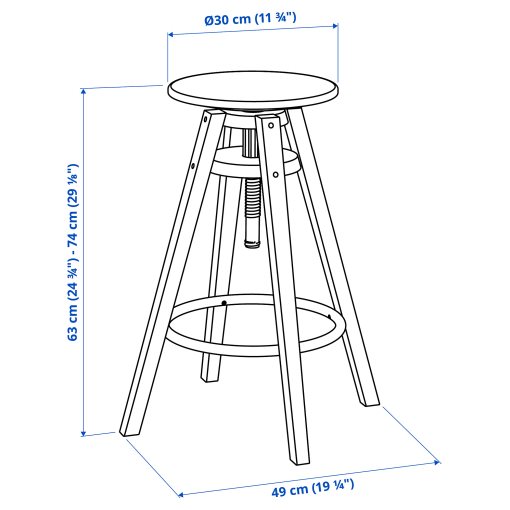 DALFRED, bar stool, 601.556.02