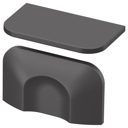 BERGHALLA, χερούλι, 2 τεμ., 603.228.56