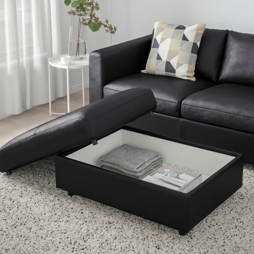 VIMLE, footstool with storage, 604.653.84