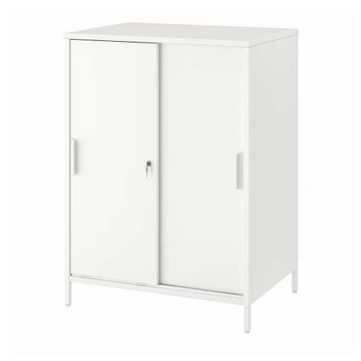 TROTTEN, cabinet with sliding doors, 80x110 cm, 604.747.60